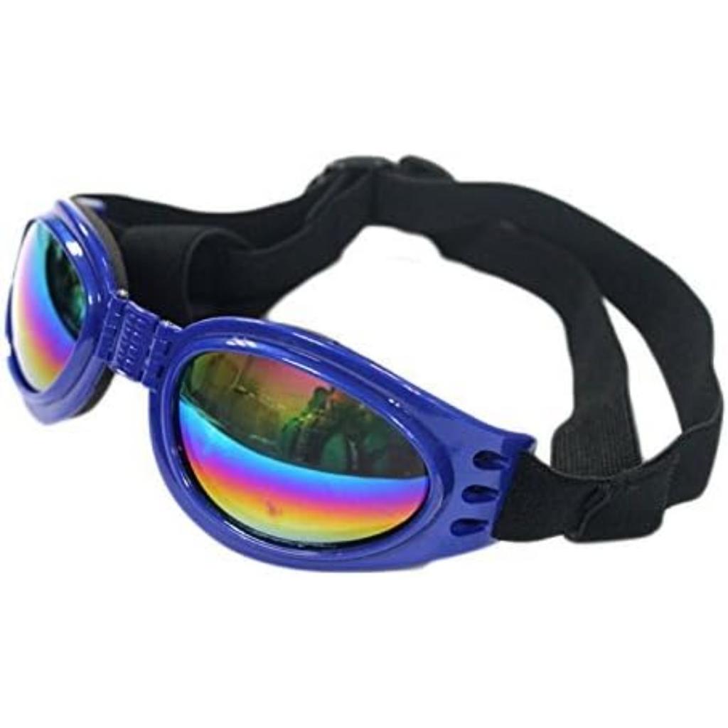 Очки для домашних животных Солнцезащитные очки для собак Очки для собак Золотистый ретривер Солнцезащитные очки для самоедов Очки Солнцезащитные очки для больших собак (синий)