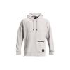 Under Armour Solid Fleece Hooded Training Sweatshirt Men Sweatshirt White 1373878-114