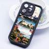 США Флаг Америки Утолщенный ТПУ Чехол для Мобильного Телефона для iPhone 17 16 15 14 13 12 11 Air Pro Max Plus Цветной Чехол