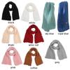 Outdoor Knitted Scarf Thickened Women Scarf Fashion Long Scarves  Male and Female