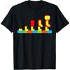 Bricks Evolution Master Builder Building Blocks T-Shirt