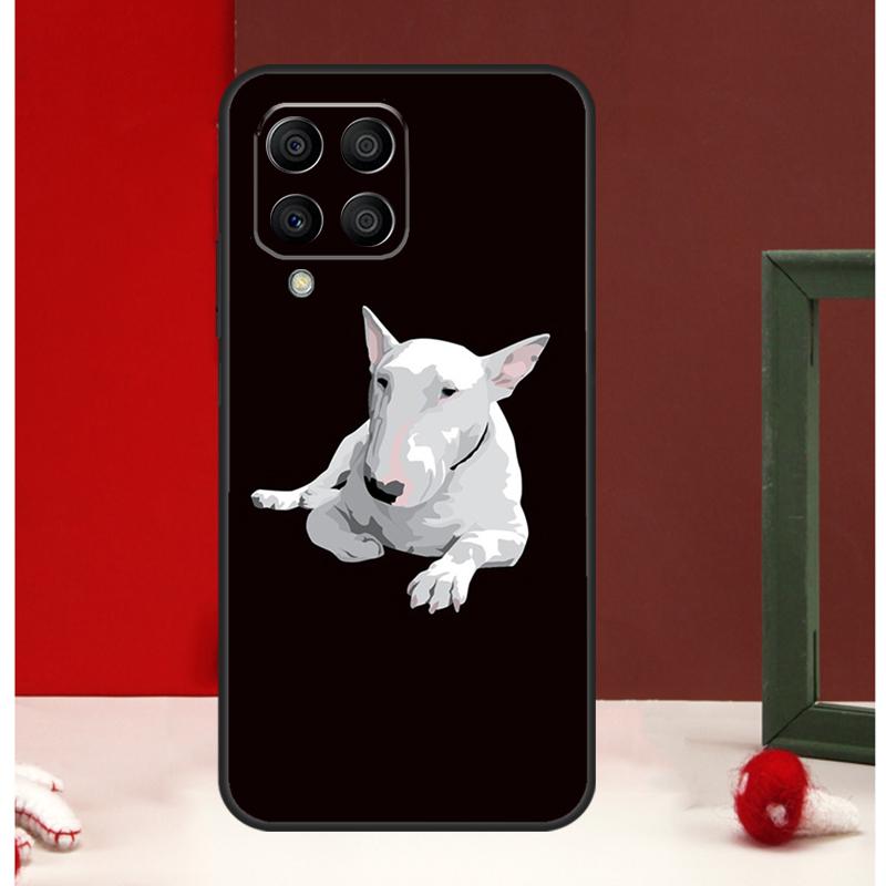 Чехол для собаки Английский Бультерьер для Samsung Galaxy M31 M11 M21 M14 M34 M54 M12 M32 M52 M15 M13 M16 M36 M56 M53 M35 M55