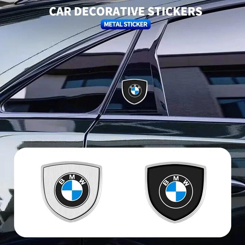 3D Metal Shield Stickers Trunk Exterior Car Accessories For BMW X1 X3 X5 X6 X7 1 3 5 6 7 Series G20 G30 G11 F15 F16 G01 G02 F48