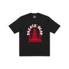 X Slap Magazine Pagoda T-Shirt Unisex T-Shirt Black P20TS259