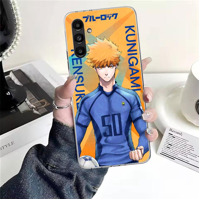 Горячий аниме Blue Lock Чехол для телефона для Samsung Galaxy A13 A14 A15 A16 A17 A53 A54 A55 A56 A57 A33 A34 A35 A36 A37 A23 A24 A25 A26 Ga