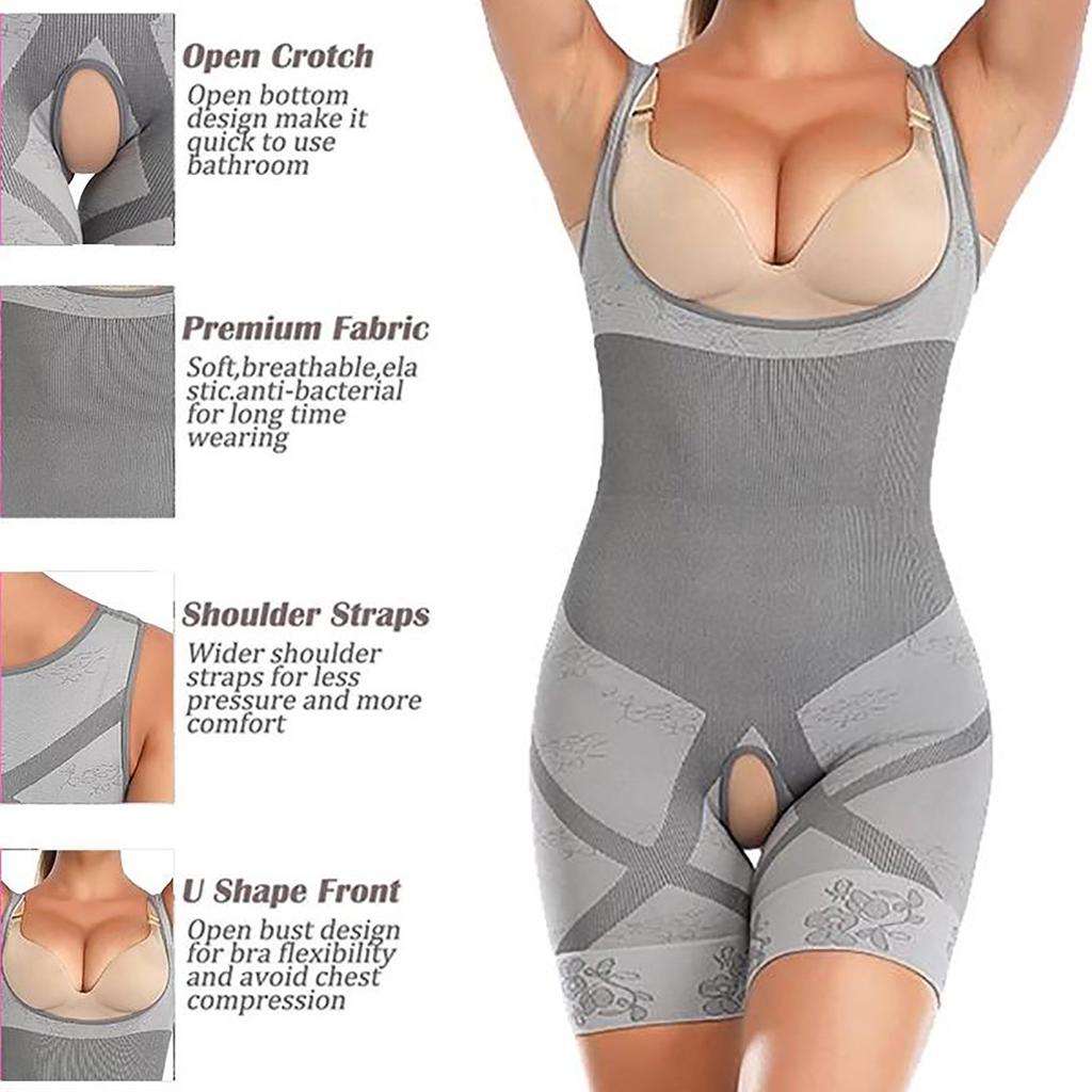 Женское компрессионное послеродовое корректирующее белье BodySuit Cincher Corset One Piece Slimming Shaper Underwear