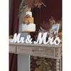 3pcs/Set White Wooden Mr And Miss Wooden Letters, Set, Mr & Mrs Sign For Wedding Table, Party Decoration Head Table Wedding Wood Letter