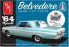 PLATZ AMT Scale 1964 Plymouth Belvedere with Engine Plastic Model Kit AMT1188 1/25 Straight-6 (Automobile)
