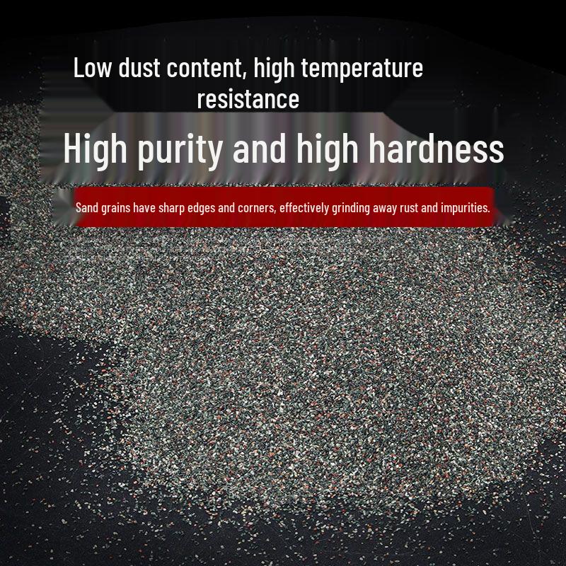 Пескоструйный аппарат с коричневым/белым корундом, стеклянными шариками и наждаком для использования абразивного песка