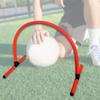 Football Training Arch Footwork and Kicking Drill with Removable Base Speed Agility Hurdle