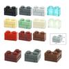 MOC City Thick Wall Figures Bricks 1x2 1x3 1x4 1+2 Dots Building Blocks Compatible 15533 98283 Educational House Contruction Toy