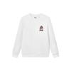 Fila Embroidered Logo Casual Knit Pullover Sweatshirt Men Sweatshirt Standard-White F11M148203FWT