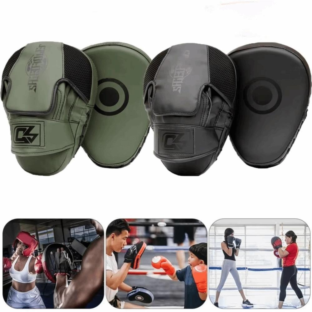 Ergonomic Design Boxing Hand Target PU Leather Punching Gloves Durable Boxing Pad Kids
