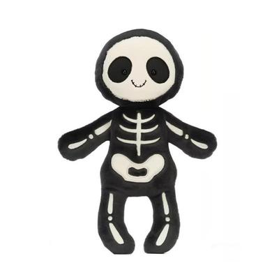 Jellycat Серия Хэллоуин Череп Боб Креативная Кукла Плюшевая Фигурка Высота 33 см
