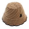 Universal Chemistry Edge Beige Knit Bucket Hat Knit