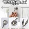 Set of 20 Super Strong Magnetic Hooks, 15kg Weight Capacity, Stainless Steel with Rust-Resistant Magnets, 20mm Diameter, Wall-Mounted for Refrigerator