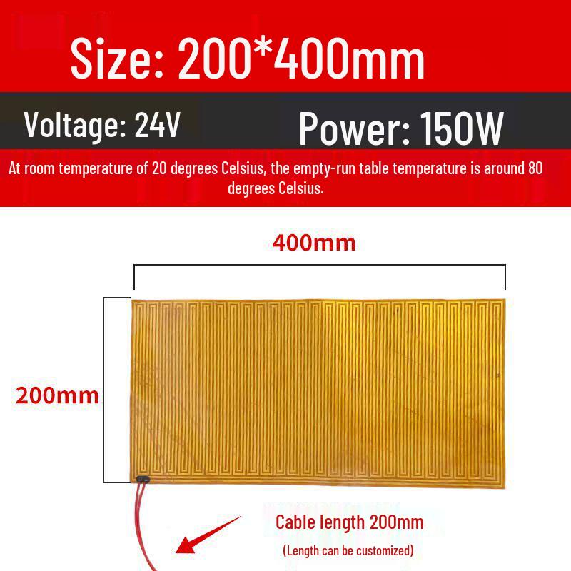 Polyimide Electric Heating Film: Adjustable Temperature Flexible Heating Sheet