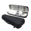 Hard Shell Hair Straightener Storage Bag Double Zipper Hair Rollers Storage Box For Hair Curler