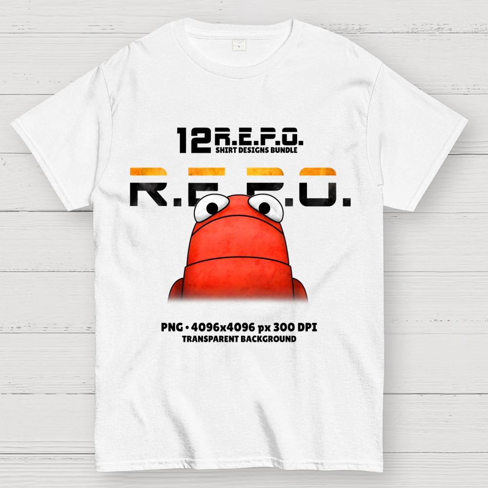 РЕПО. Игровой Забавный Мем 100% Хлопок Летняя Повседневная Прохладная Свободная Футболка
