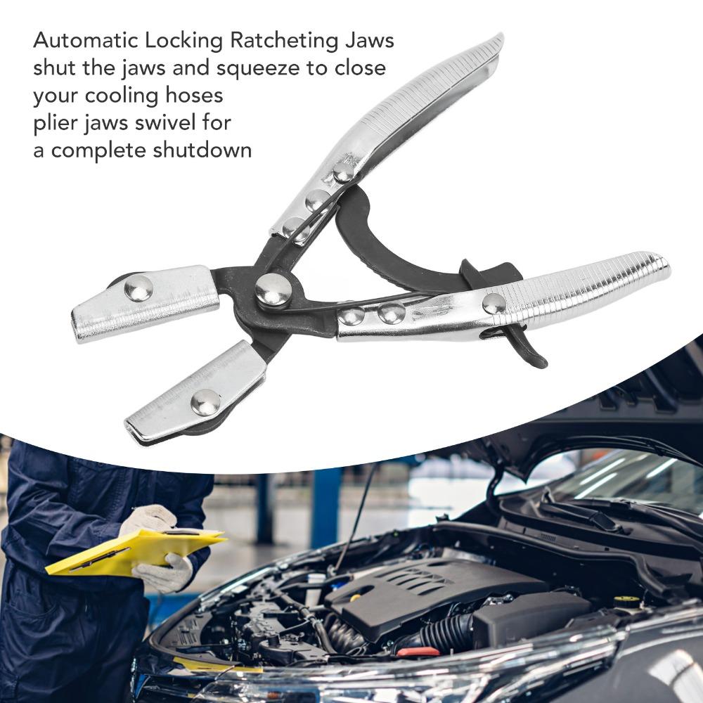 Carbon Steel Hose Pinch Off Pliers Electrophoresis Chrome Plating Hose Pinch Off Clamp  Plumbing