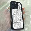 JT310 Абстракция линиями Художественный стиль для iPhone 17 16 15 14 Pro Max Samsung S26 S25 Ultra A17 A16 A07 A56 Xiaomi 15T Redmi 15c Note 14 Мягкий чехол
