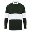 Adults Unisex Paneled Tag Free Rugby Shirt