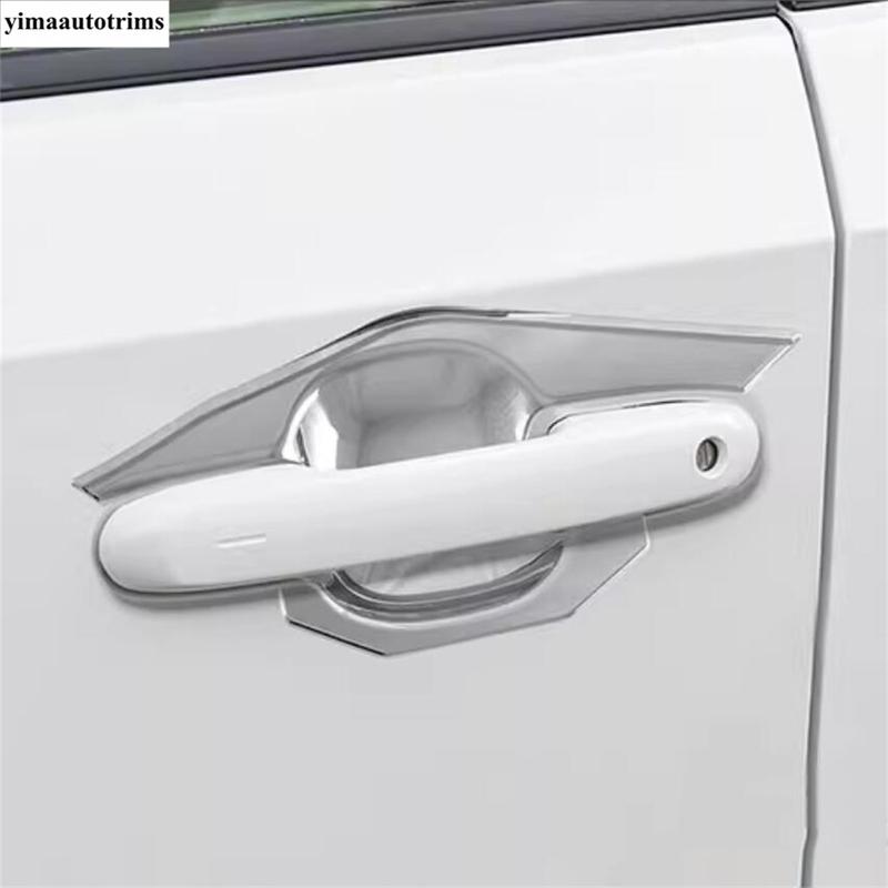Декоративная защитная накладка на ручку двери автомобиля, отделка, аксессуары из углеродного волокна для Toyota Land Cruiser 250 Prado LC250 2024 2025