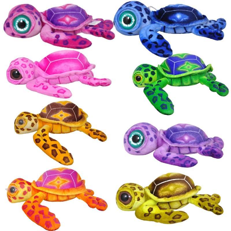 New Creative Short Plush Sea Turtle Stuffed Animal Toy For Living Room