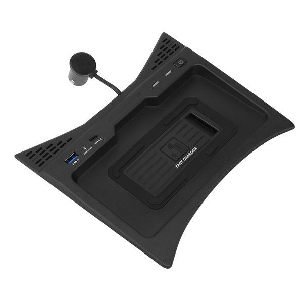 15-ваттное беспроводное автомобильное зарядное устройство для Nissan X-Trail T32/Qashqai J11 2014-2021