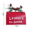 Tree Pendant DIY Letters Hanging Ornaments Christmas Mail Box Christmas Decoration Home Decoration