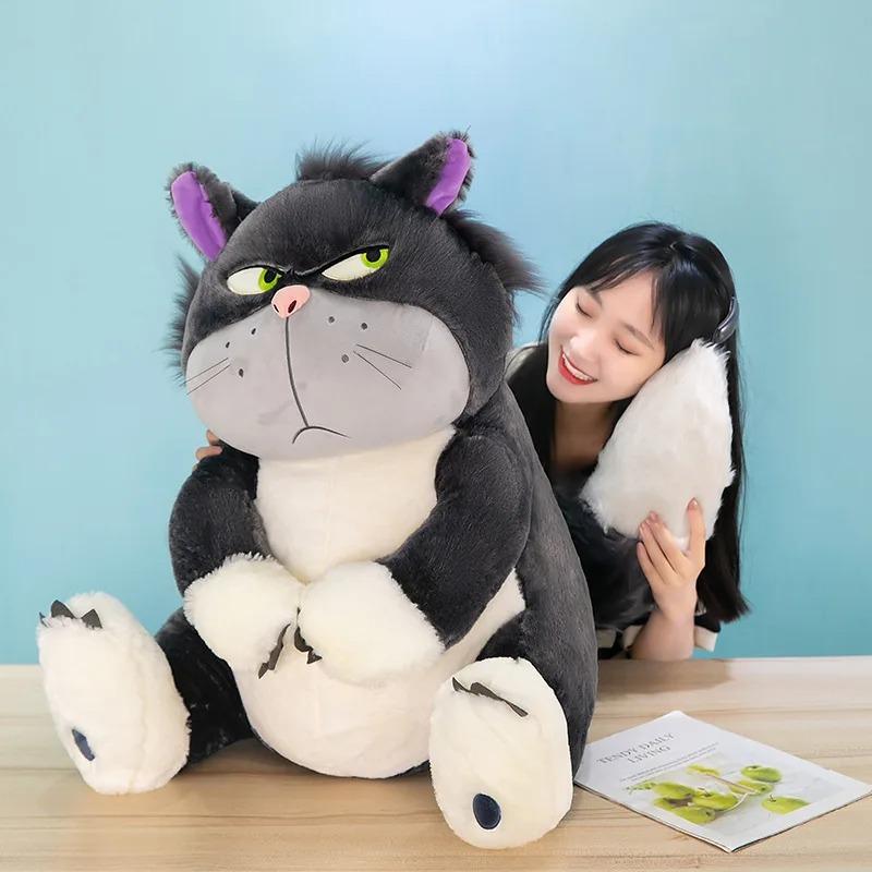 35Cm Creative Cartoon Lucifer Funny Cat Plush Toy Doll Lucifer Doll Ornaments Children'S Comfort Pillow Holiday Gift