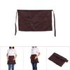 1pc Half Length Short Apron Women/Men BowKnot Type Cooking Using Coffee