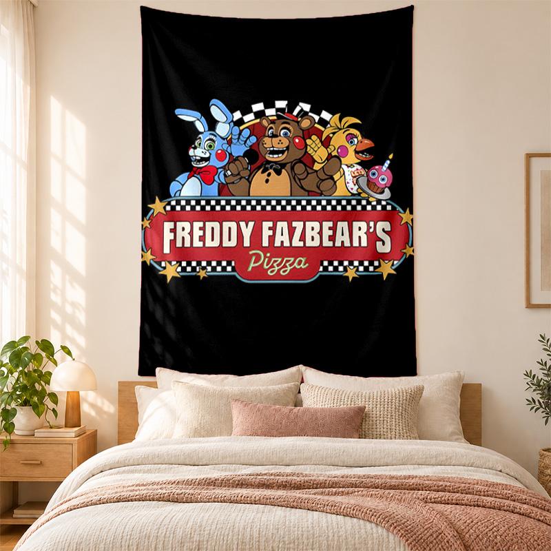 Five nights at freddy Tapestry highquality for decorating living room bedroom dorm walls ideal as bedroom wallart orholiday gift