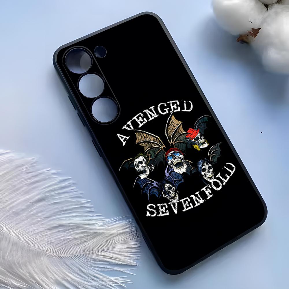 Чехол для телефона Avenged Sevenfold Для Samsung S25 Ultra S24 S23 S22 S21 S20 Plus Fe Galaxy A54 A53 A34 A25 Силиконовый чехол