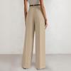 Women's Wide-leg Pants, Business Casual Flowing Wide-leg Pants, High-waisted Casual Pants