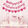 Valentine'S Day Party Flag Love Valentine'S Day Couple Holiday Decoration Flag Party Decoration Banner