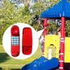 Childrens Playhouse Toy Telephone Child Climbing Frames Swing Set Accessory Outdoor