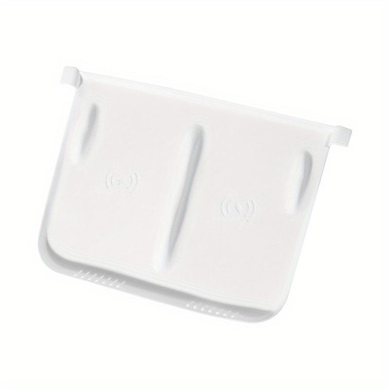 Силиконовый коврик для беспроводной зарядки на центральной консоли, силиконовый чехол для панели беспроводной зарядки, детали из углеродного волокна