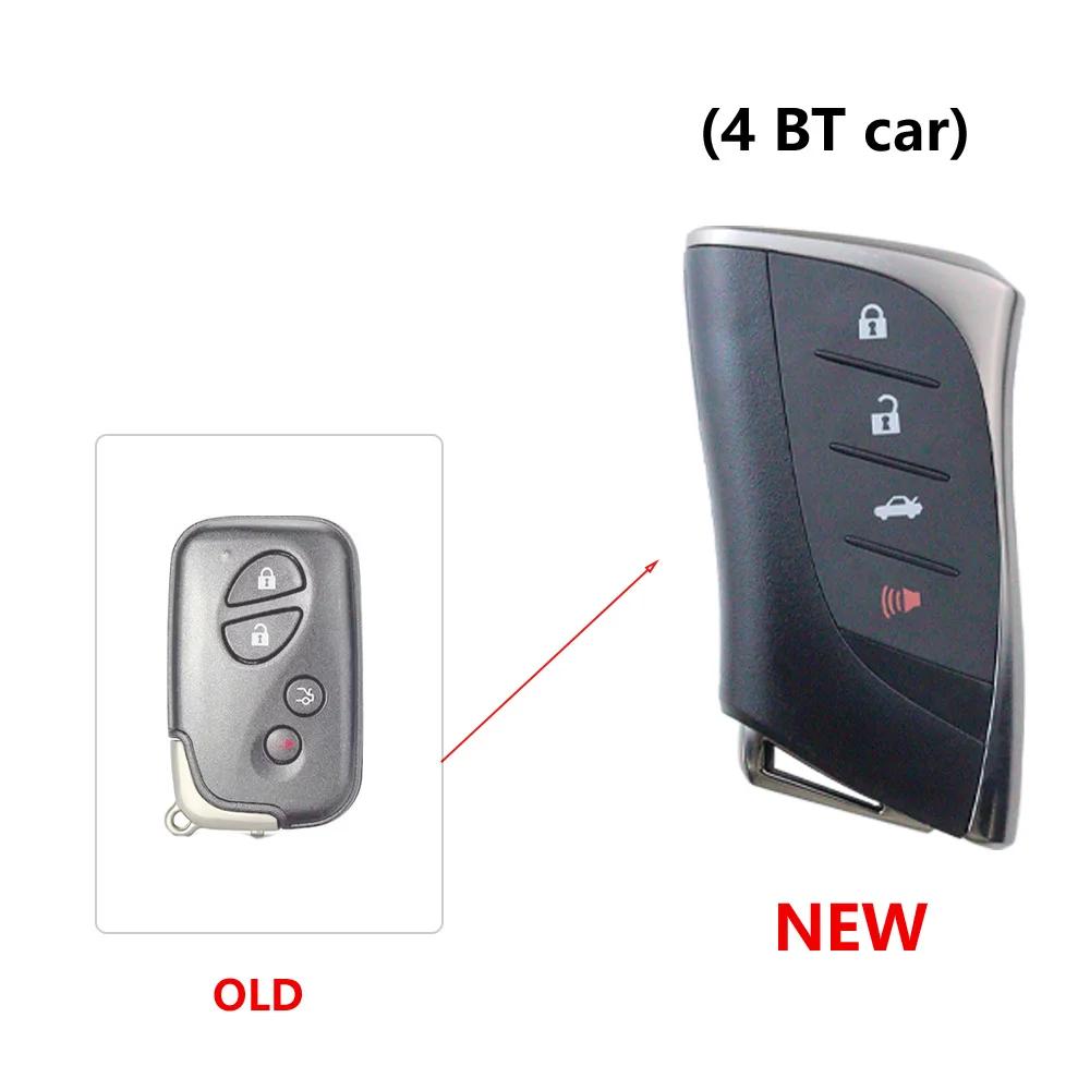 for Lexus IS250 IS300C RX270 GX460 ES240 ES350 LS460 GS300 450h 460h Replacement Modified Upgrade Car Key Fob Case Shell Housing