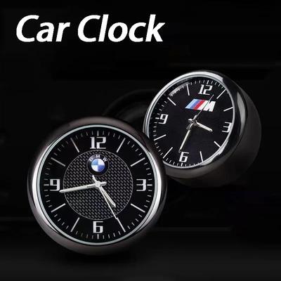 Для M2 M3 M4 M5 M6 E46 E90 E60 F10 F30 E39 E36 F20 E87 E88 X3 Автомобильная центральная консоль Кондиционер Кварцевые светящиеся часы