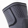 Knitted Sports Knee Pads Running Basketball Cycling Fitness Non Slip Men's and Women's Breathable Warm Nylon Knee Pads