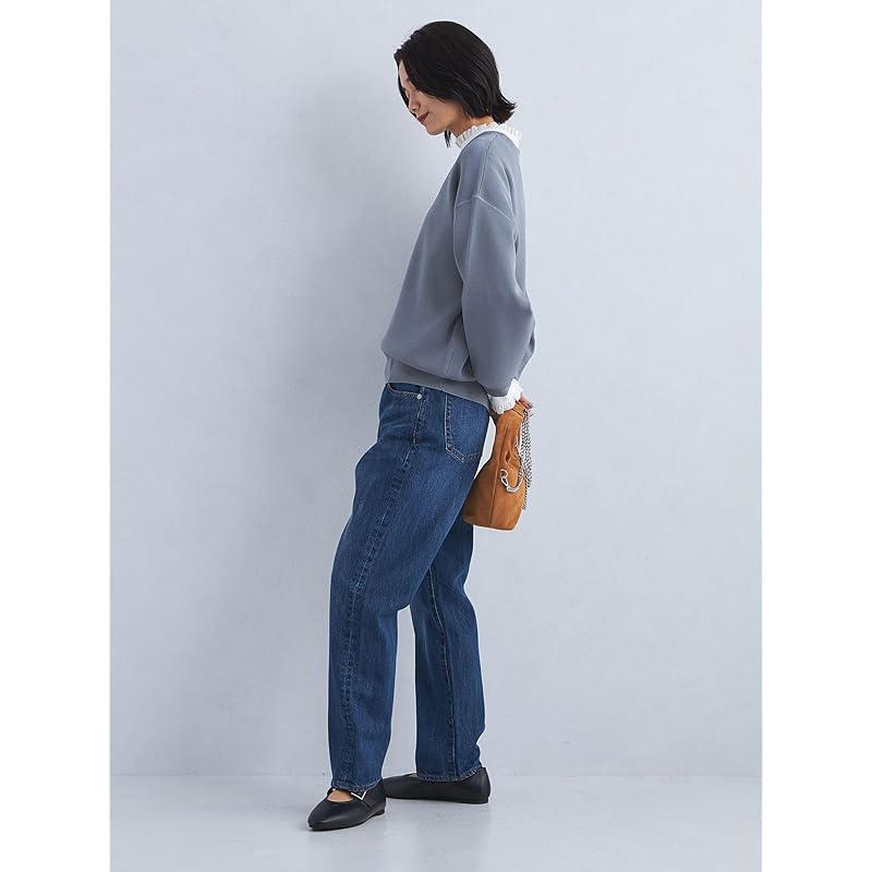 [United Arrows green label Relaxing] размер С фирменными джинсовыми брюками SIGNATURE SHORT/TALL 36146992742 7170 СВЕТЛО-СИНИЙ(71) L(40)