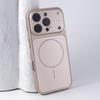 Plating Matte Glass Camera Protect Phone Case For For Iphone 17 16 15 14 13 Pro Max 17Pro 17 Air For Magsafe Magnetic Cover