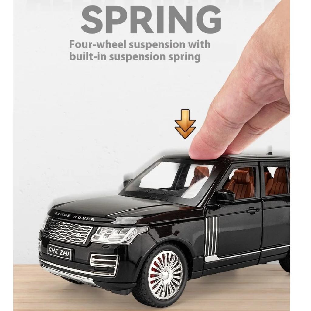 Масштаб 1/24 Land Rover Range Rover Сплав Литой Модель Автомобиля Внедорожник Транспортное Средство Автомобиль Выставочные Украшения Коллекция Детская Игрушка Подарок