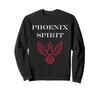 Humor Phoenix Animals Simple Fire Bird Spirit Phoenix Sweatshirt