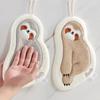 Sloth Hand Towel Kitchen Absorbent Hand Towel Hanging Small Towel Children Cute Towel Bathroom Quick-drying Rag