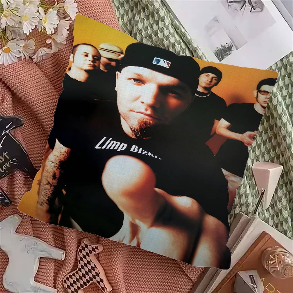 Rock Band L-Limp Bizkit Cushion Cover Decorative Pillow Sofa Home Decor case pillow cases