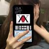Чехол для телефона Аниме Hunter X Hunters Для IPhone 16 11 12 13 14 15 17 Pro Max Plus 16E Силиконовая крышка