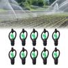 10Pcs Plastic G1 2in Spray Sprinkler Butterflies Rain Shaped Nozzle Agricultural Irrigation