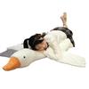 Large White Goose Plush Pillow - Big Exhauster Stuffed Toy Hugging Doll